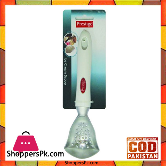 Prestige Stainless Steel Ice Cream Scoop White 53175