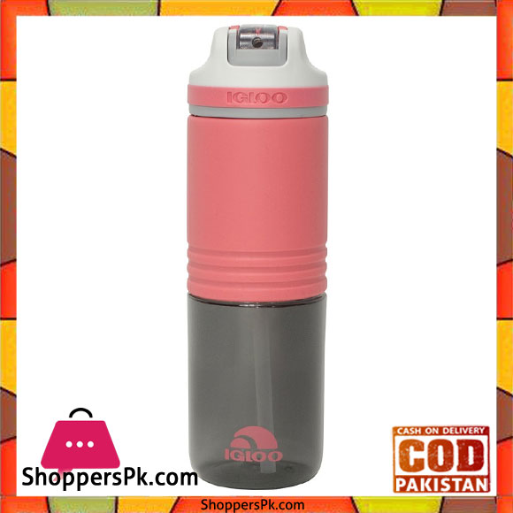 IGloo 24 Oz Gripper Water Bottle With Straw #70122