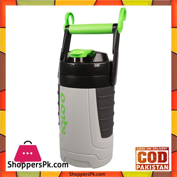 IGloo Gallon Sport Jug Ash Gray Nuclear Green Gray #31035