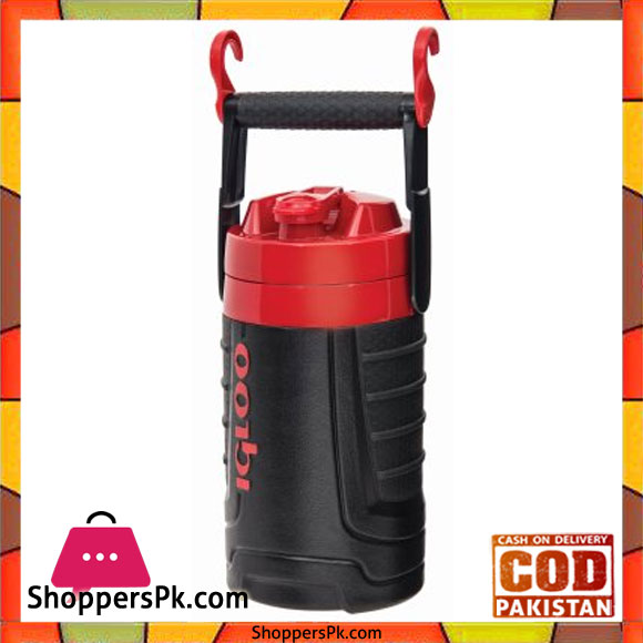 IGloo Proformance Jug Black Red Gal 1/2 GALLON #41882