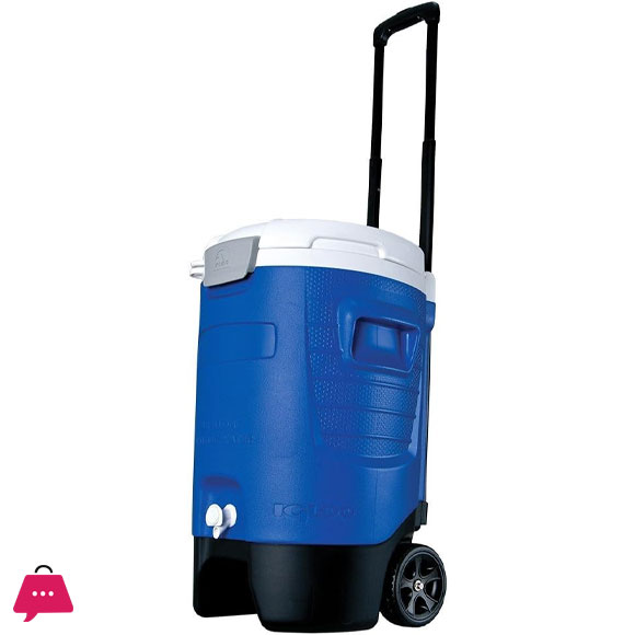 IGloo Sport Roller Beverage Cooler 5 Gallon Majestic Blue #42115