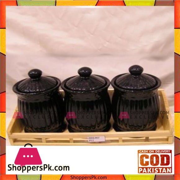 Angela 3Pcs Jar Set - HDL061