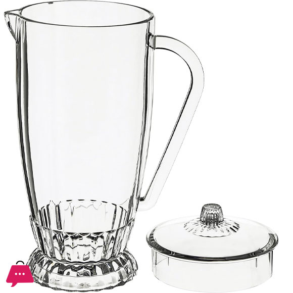 Azad Acrylic Lotus Jug 1.5 Liter Saudia Made