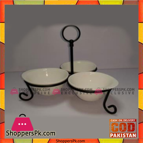 Brilliant 3Pcs Snack Holder - BR0185