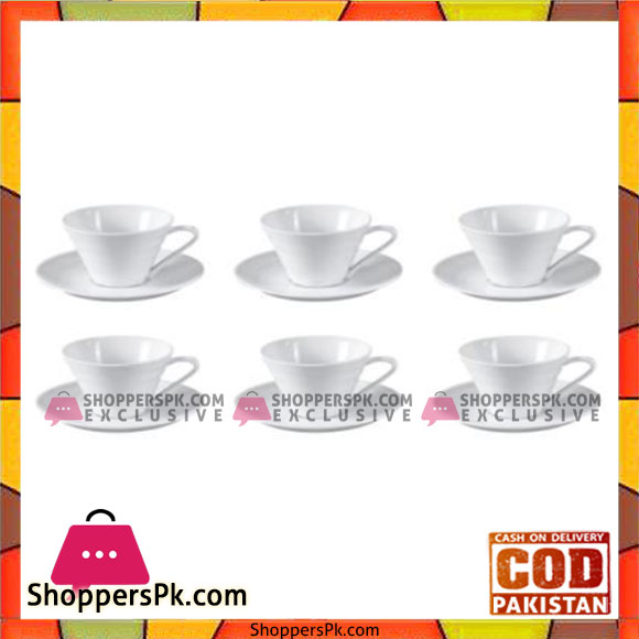 Brilliant 6Pcs Cup+Saucer - BR0174