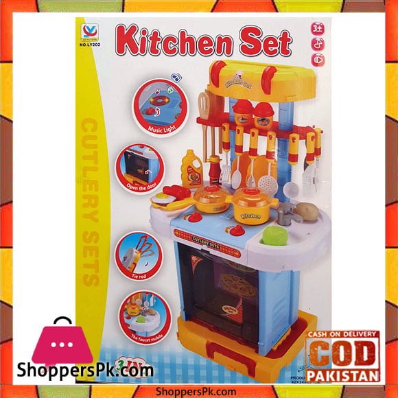 Childrens Kitchen set With Light Music LY202