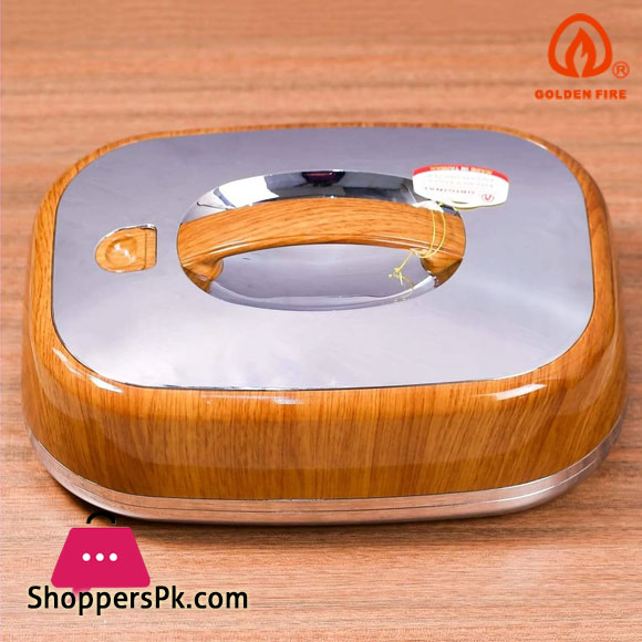 Golden Fire Food Warmer Hot Pot Hot Food Server Rectangle 5.5 Liter Taiwan Made - 775 LW-S