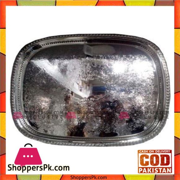 Kingsville Large Silver Tray - 353L