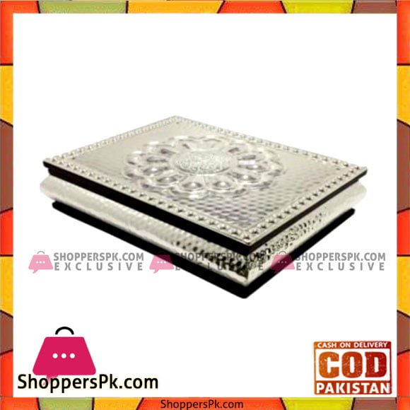 Queen Silverware Quran Holder Silver Medium - QS0004