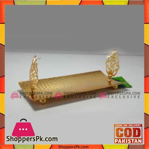 Queen Silverware Rect Hold Small Golden & Silver - QS0033