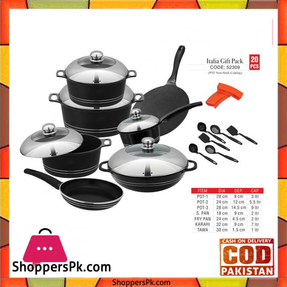 Sonex Italia Gift Pack - PTF Non Stick Coating - 52309
