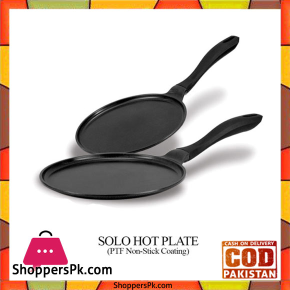 Sonex Solo Hot Plate - PTF Non Stick Coating - 53003 - 30 cm