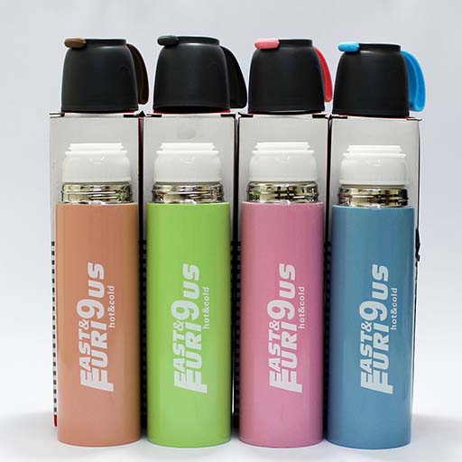 Fast & Furi us Thermos Vacuum Flasks with Cup