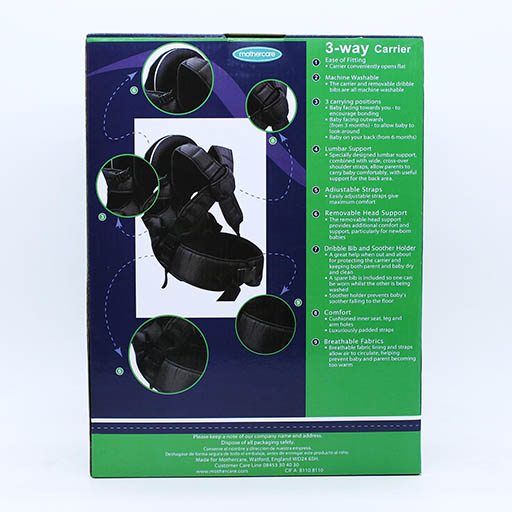 3-WAY BABY CARRIER CA10013 M&B