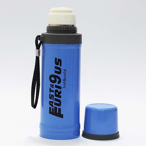 Fast & Furi us Thermos Vacuum Flasks with Cup
