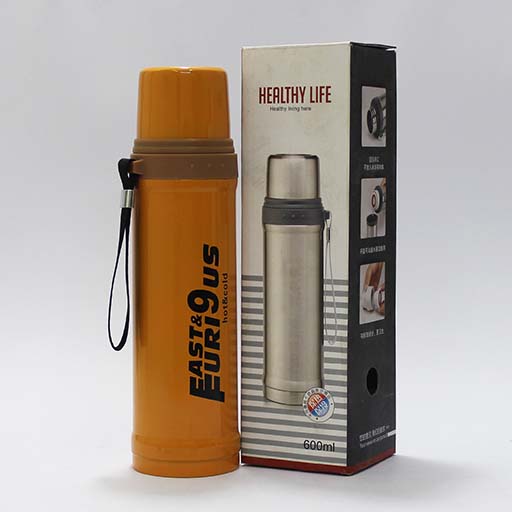 Fast & Furi us Thermos Vacuum Flasks with Cup