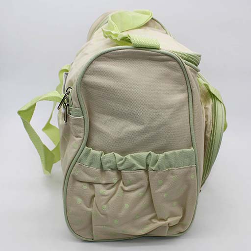 BABY BAG LIGHT GREEN BEAR 108 M&B