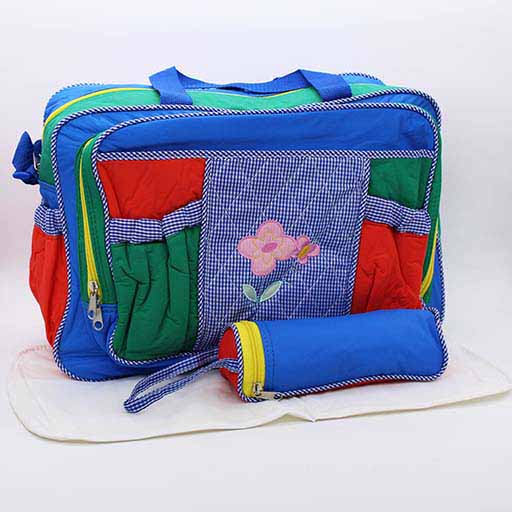BABY BAG MULTI DARK COLOUR M&B
