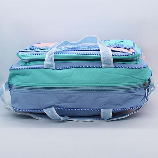 BABY BAG MULTI LIGHT COLOUR M&B