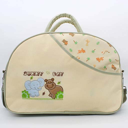 BABY BAG D SHAPE BEIGE 360