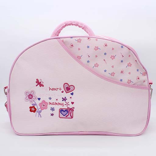 BABY BAG D SHAPE PINK 360