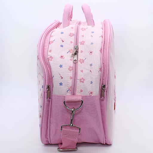 BABY BAG D SHAPE PINK 360
