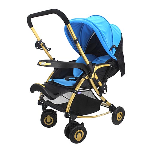 STROLLER BLUE BLACK C3-262