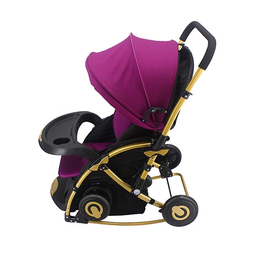 STROLLER PURPLE BLACK C3-112