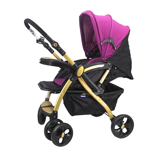 STROLLER PURPLE BLACK C8-112