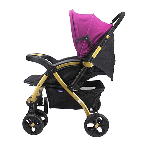 STROLLER PURPLE BLACK C8-112
