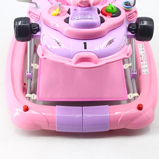 WALKER WITH ROCKER PINK PURPLE T1085H Babyace 2 IN 1 Multi-Function Baby Walker T1079 Taiwan Made
