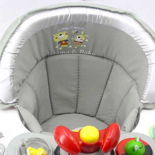 WALKER WITH ROCKER GRAY WHITE T1085H Taiwan Made
