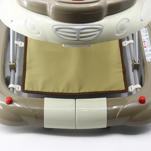WALKER WITH ROCKER KHAKI BROWN T1085 Babyace 2 IN 1 Multi-Function Baby Walker T1085 Taiwan Made