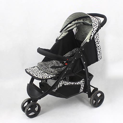 STROLLER BLACK N WHITE KDD-6799G