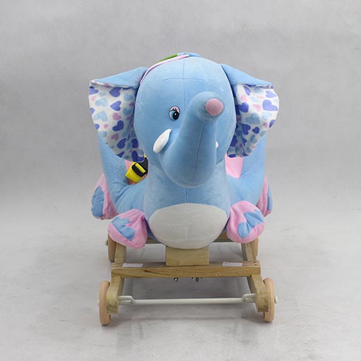 ROCKING BLUE PURPLE ELEPHANT EH-41