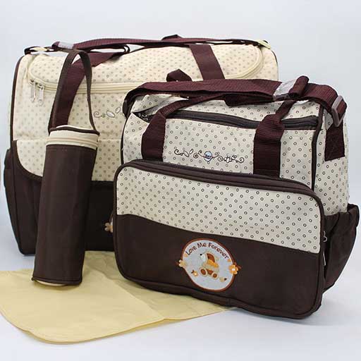 BABY BAG 5PCS SET LOVE ME FOREVER