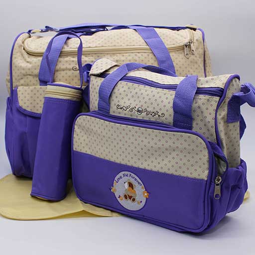 BABY BAG 5PCS SET LOVE ME FOREVER