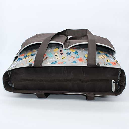 BABY BAG 4PCS DARK BROWN BB-641-T M&B