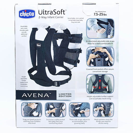 ULTRA SOFT 2-WAY BABY CARRIER 10098 M&B