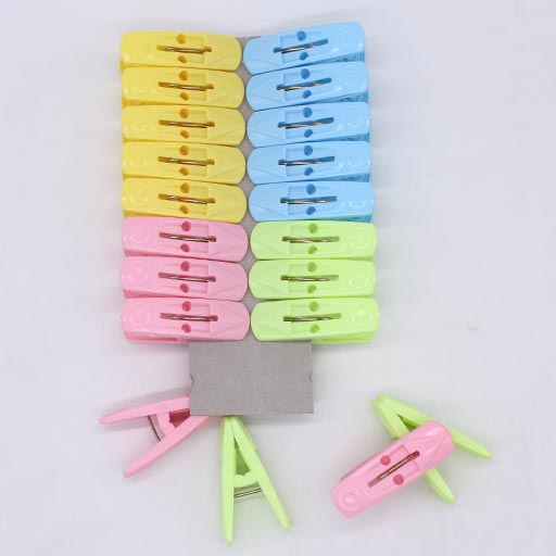 CLOTH CLIP 20PCS PACK COLOURFUL NO 601 XRZ