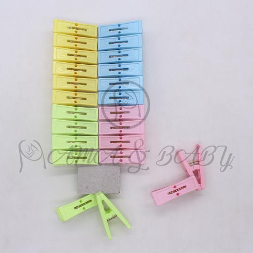 CLOTH CLIP 24PCS 4 COLOURS NO-603 XRZ