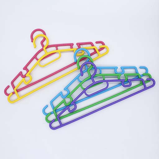 SHIRT HANGER 5PCS PACK SHINING MULTI COLOUR 2166 M&B