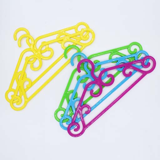 SHIRT HANGER 5PCS PACK ELEGANT FLOWER 6803 M&B