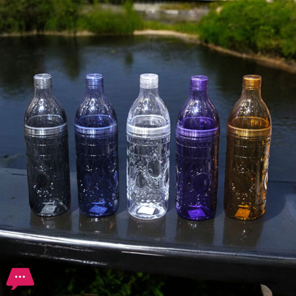 Acrylic Ware Clear Juice Bottle Taiwan Made - BH0137AC