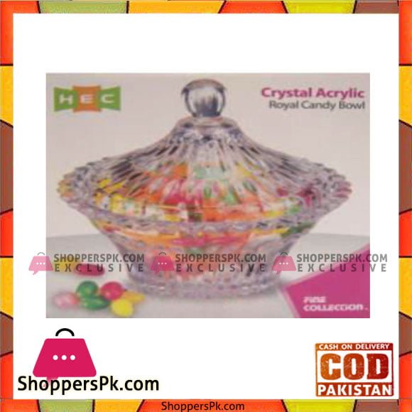 Fine Collection Royal Candy Bowl - Cb12-C - Made in Taiwan