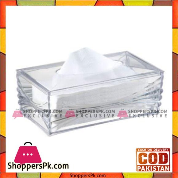Fine Collection Tissue Box - Jc-14-C - Made in Taiwan