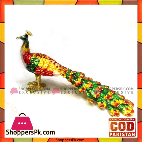 Home Decor High Quality Golden Metal Peacock