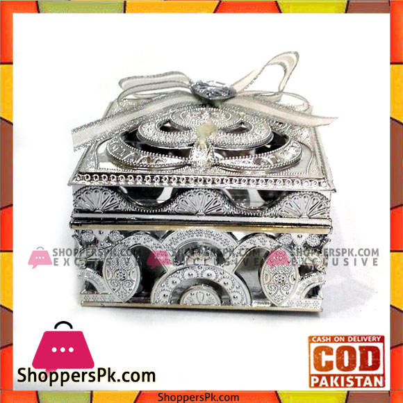 Home Decor High Quality Pastic Silver box