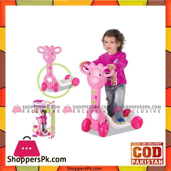 Pink Giraffe My First Scooter Ride