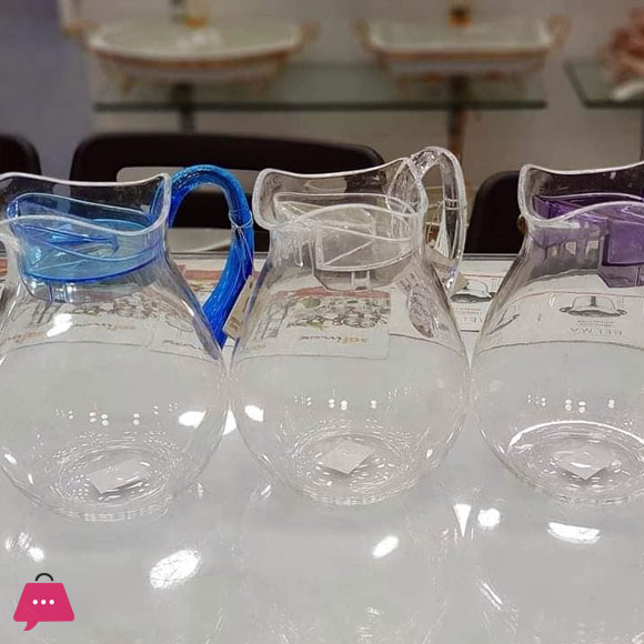 Snail Acrylic Lassi Jug Plane with Lid High Quality Taiwan Made